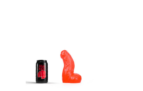 All Red ABR 03 Rood Dildo 17 cm - Zacht, Realistisch & Veilig