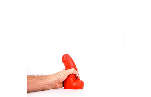 All Red ABR 03 Roter Dildo 17 cm – Weich, realistisch und sicher