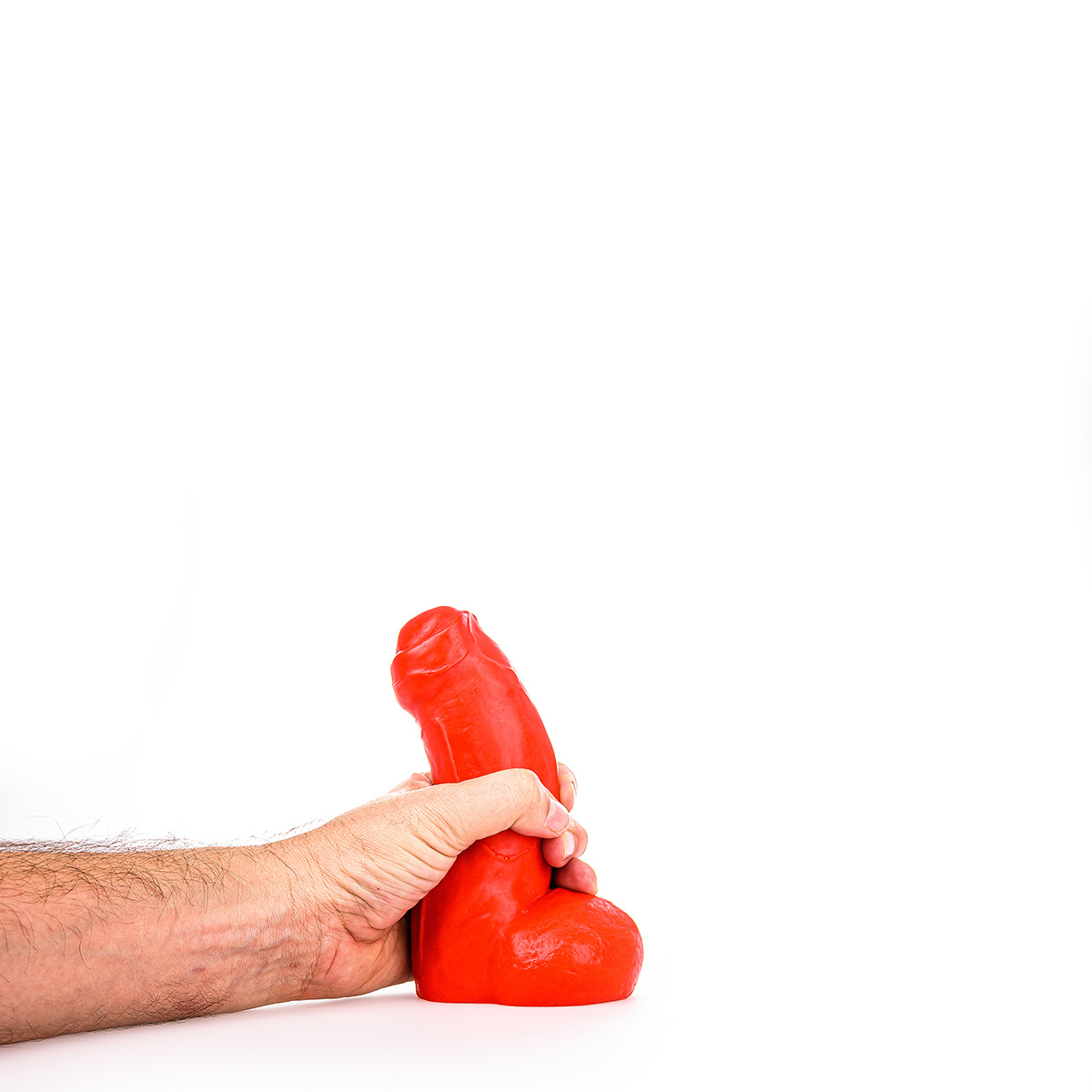 All Red ABR 03 Roter Dildo 17 cm – Weich, realistisch und sicher