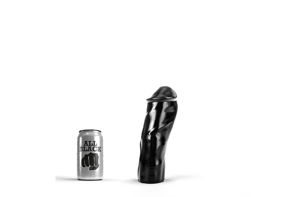 All Black AB 47 Dildo 20 cm - Soepel & Intense Sensaties