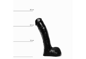 All Black AB 14 Dildo 23 cm – Weich, realistisch und flexibel