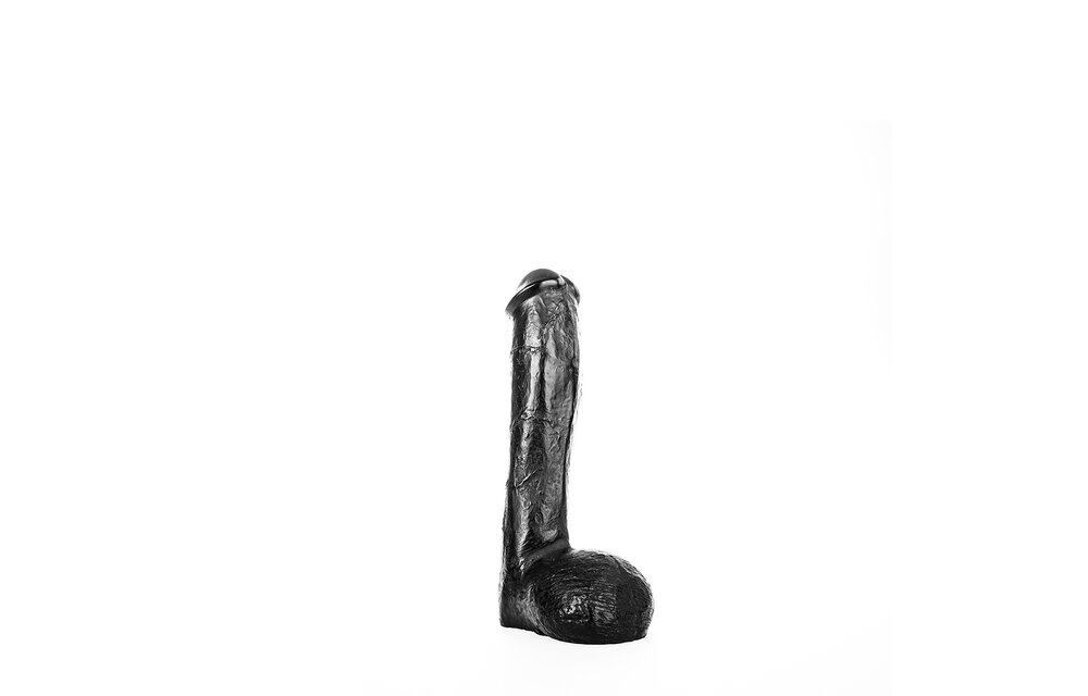 All Black AB 14 Dildo 23 cm – Soft, Realistic & Flexible