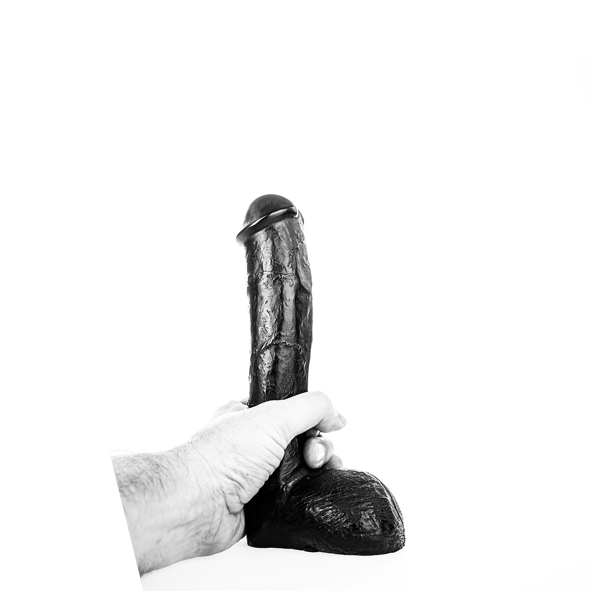 All Black AB 14 Dildo 23 cm – Zacht, Realistisch & Flexibel