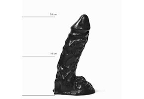 All Black AB 27 Dildo 23 cm – Realistisch, sicher und stimulierend