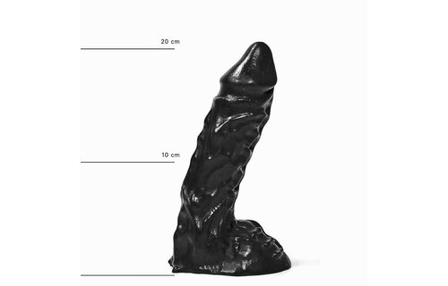 All Black AB 27 Dildo 23 cm – Realistisch, sicher und stimulierend
