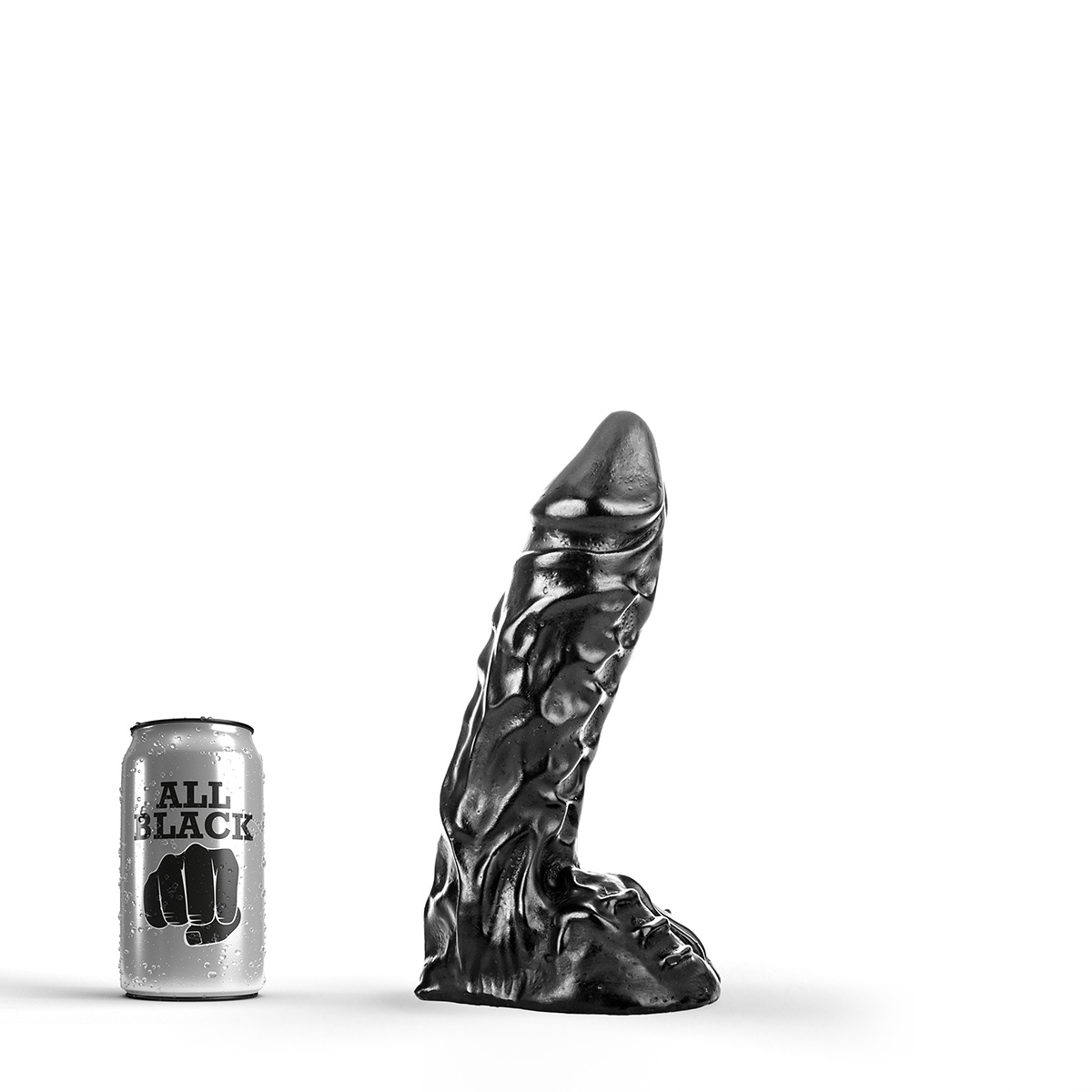 All Black AB 27 Dildo 23 cm – Realistic, Safe & Stimulating