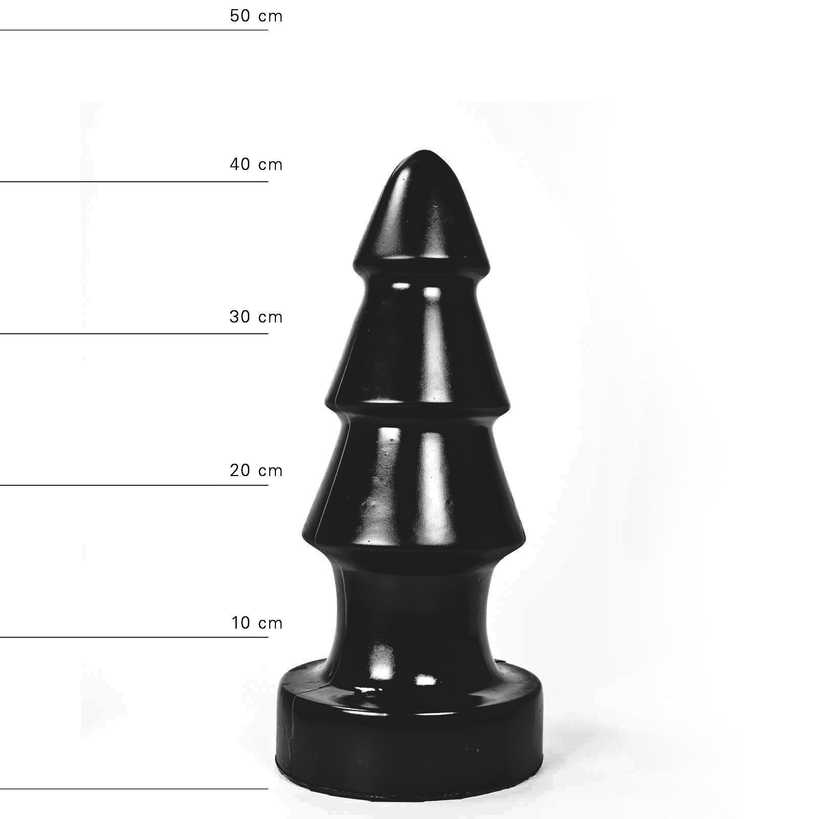 All Black AB 57 Weihnachtsbaum-Buttplug 40 cm – Für Fortgeschrittene