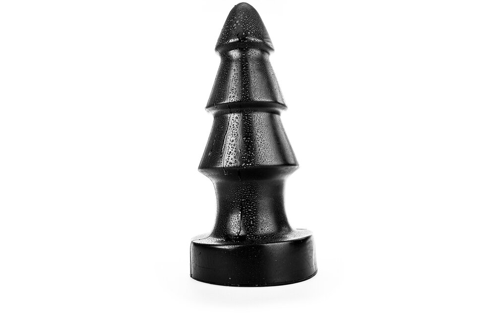 All Black AB 57 Kerstboom Buttplug 40 cm – Voor Gevorderden