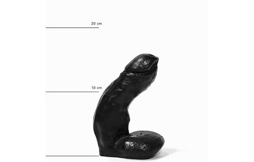 All Black AB 01 Dildo 15 cm – Compact, Smooth & Satisfying
