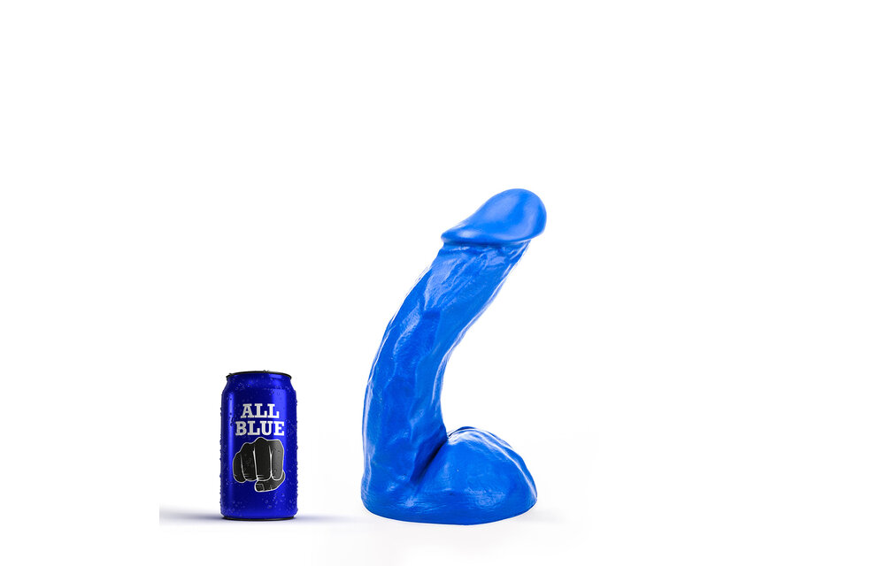All Blue ABB64 Zachte All Black Dildo 23 cm - Veilig & Zacht