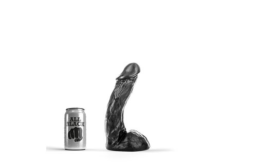 All Black AB64 Dildo 23 cm – Soepel, Veilig & Realistisch