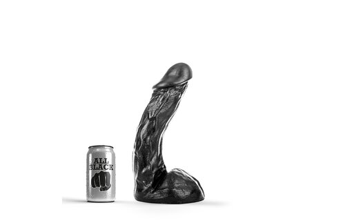 All Black AB66 Dildo 27,5 cm – G-Punkt-stimulierend & sicher