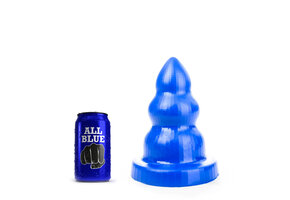 All Blue Butt Plug 3 Bumps 21.5 cm | Modern & Safe Design