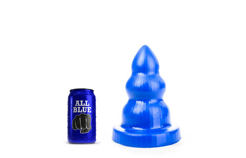 All Blue Buttplug 3 Noppen 21,5 cm | Modernes & sicheres Design