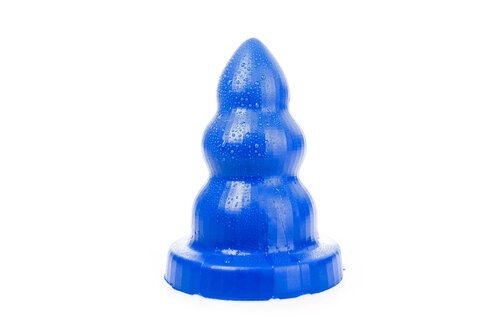 All Blue Buttplug 3 Noppen 21,5 cm | Modernes & sicheres Design