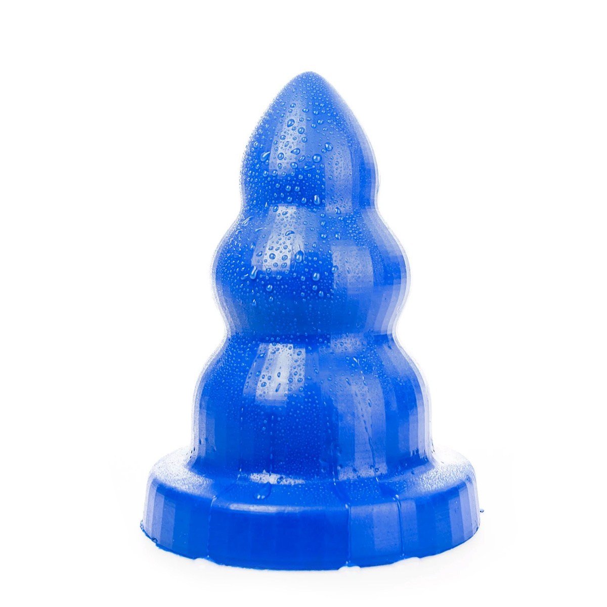All Blue Butt Plug 3 Bumps 21.5 cm | Modern & Safe Design
