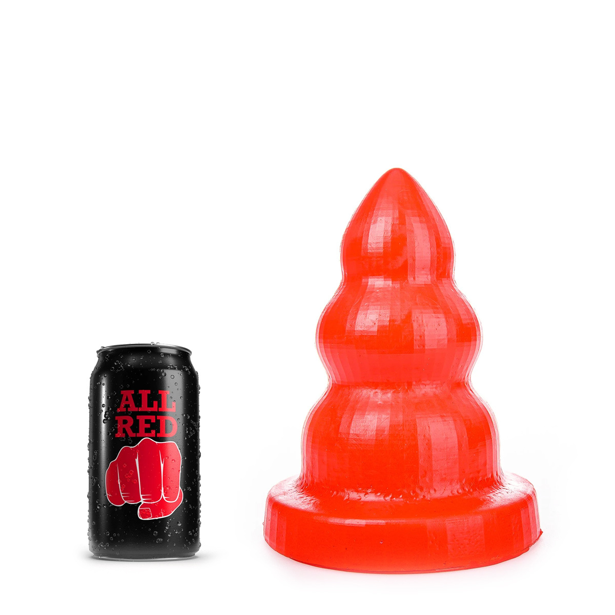 All Red Butt Plug Trio 21.5 cm - Safe, Smooth & 3 Sizes