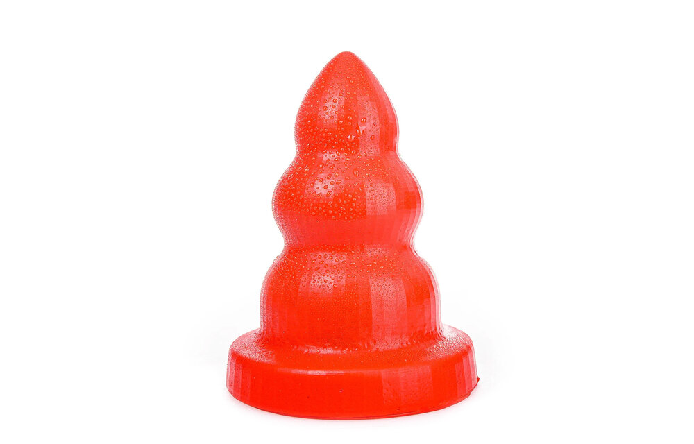 All Red Buttplug Trio 21,5 cm - Veilig, Glad & 3 Maten