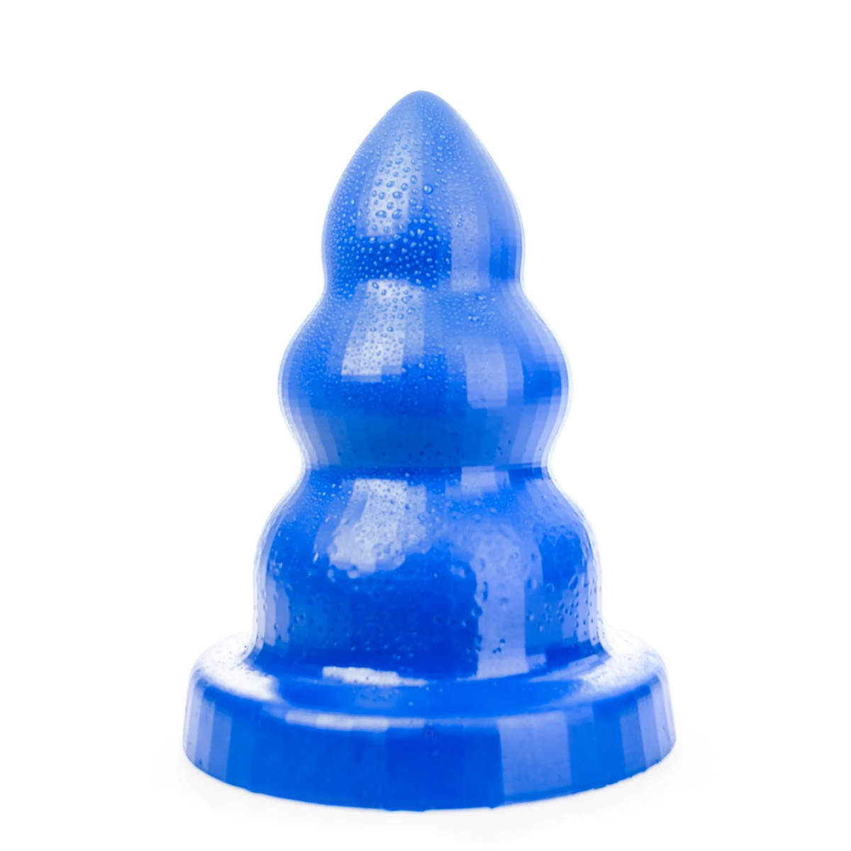 Triple Pleasure M Blue 26 cm | 3 Maten Stijlvolle Buttplug