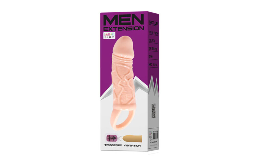 Penis Ring with Bulging Veins - More Length & Pleasure