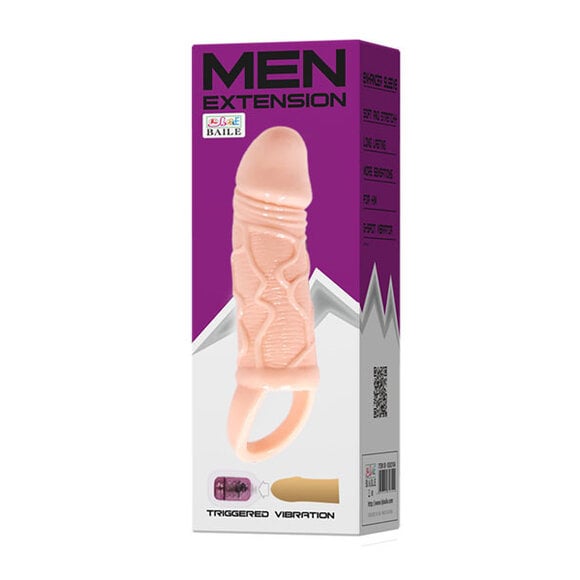 Penis Ring with Bulging Veins - More Length & Pleasure