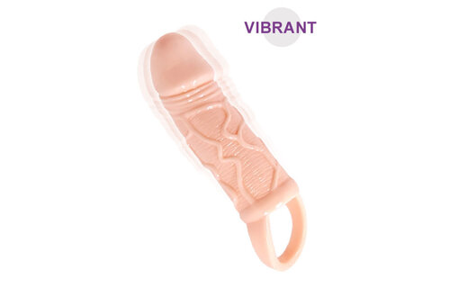 Penis Ring with Bulging Veins - More Length & Pleasure