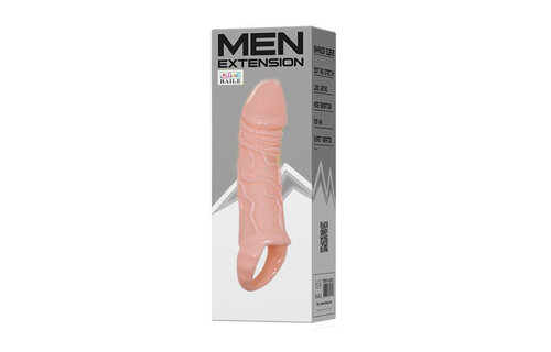 Penisverlängerung mit phthalatfreiem Cockring | Men Extension