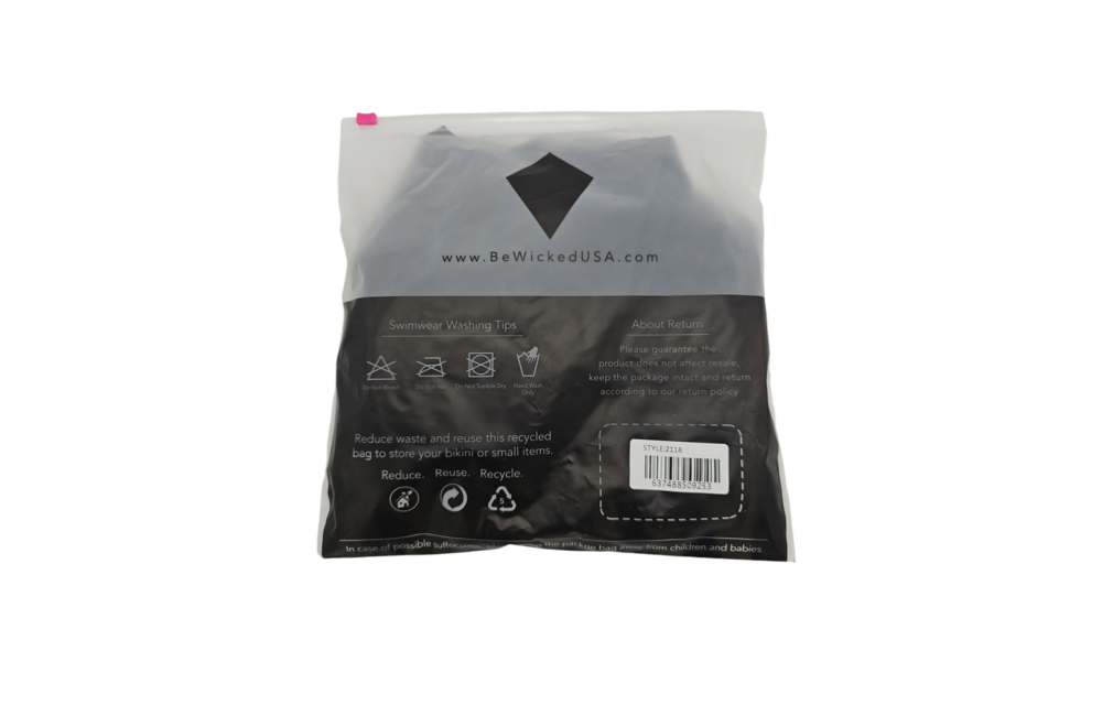 Monica Zwempak Large One-Shoulder | Stijlvol & Comfortabel Zwart