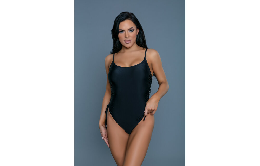 Odette Schwarzer Badeanzug Large – Verstellbares & schmeichelhaftes Design