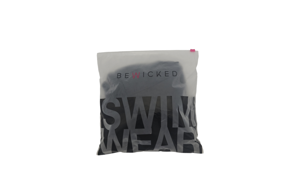 Shay Swimsuit Black Small | Elegant One-Shoulder Tankini