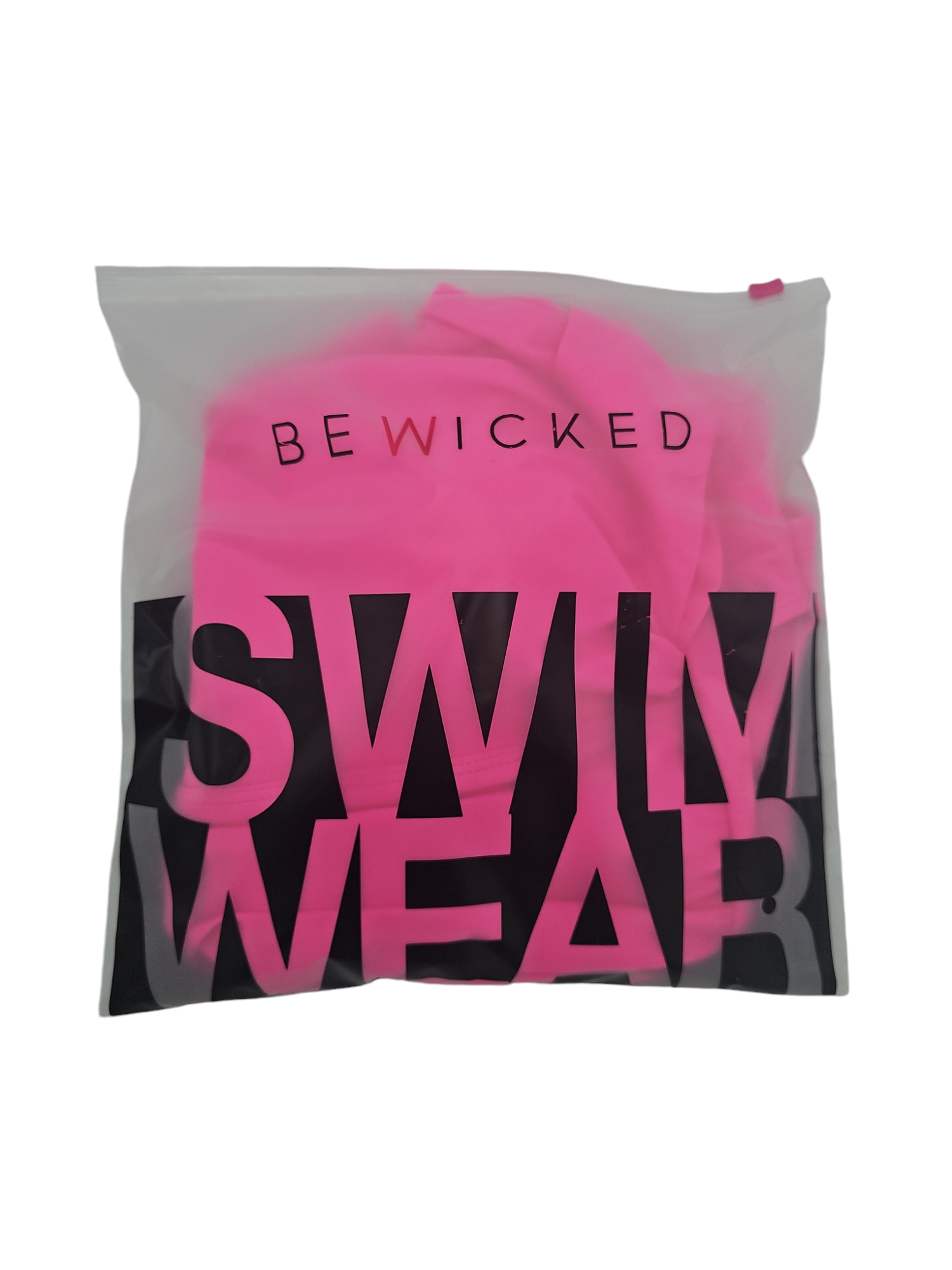 Shay Swimsuit Neon Pink | Elegant One-Shoulder Tankini M