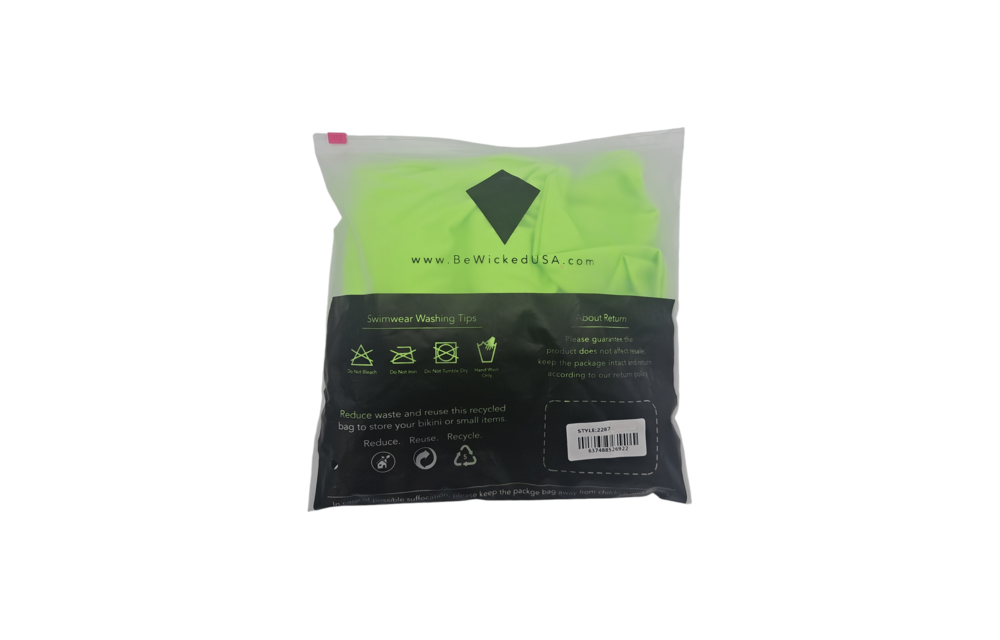 Shay Zwempak Neon Groen Ng/M – Stijlvolle One-Shoulder Tankini