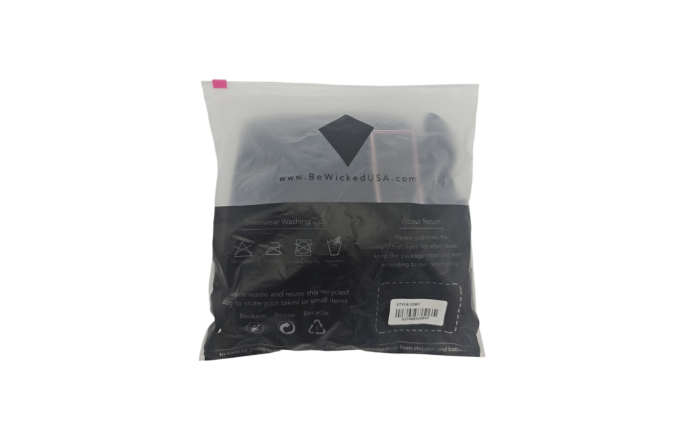 Shay Badeanzug Schwarz M – Eleganter One-Shoulder-Tankini | Bewicked