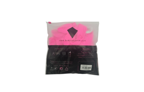 Shay Badeanzug Large Neonrosa | Eleganter One-Shoulder-Tankini