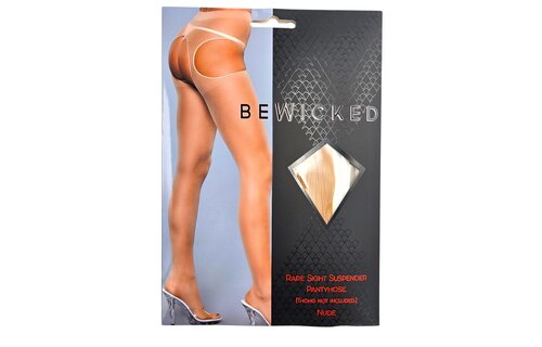 Rare Sight Suspender Tights Transparent | Be Wicked Lingerie