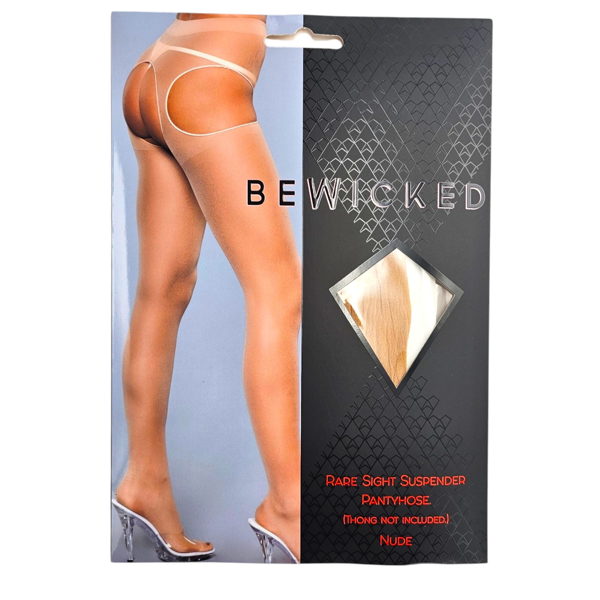 Rare Sight Strumpfhose mit Strumpfhaltern Transparent | Be Wicked Lingerie