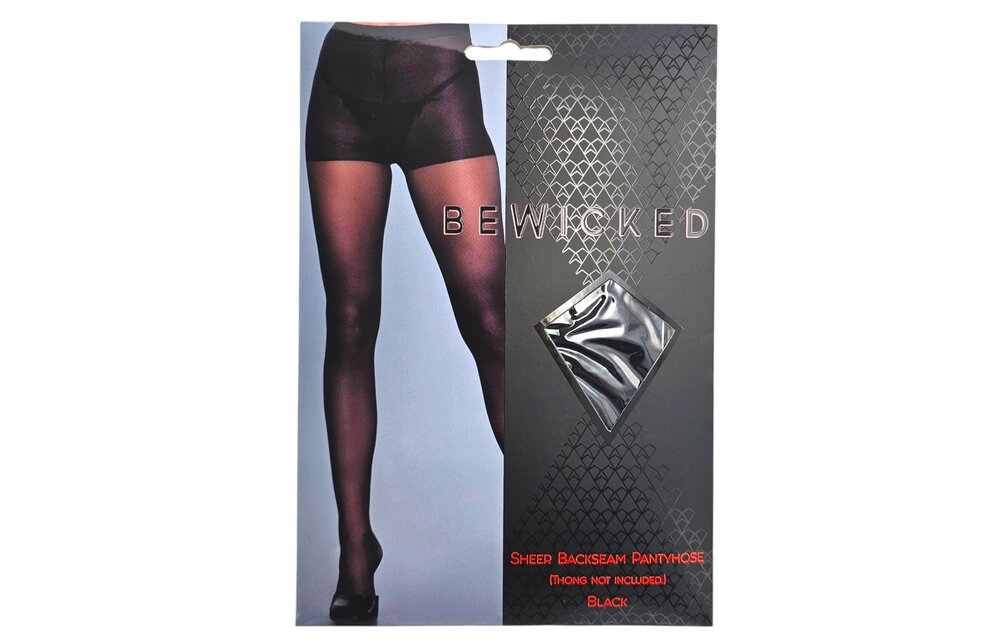 Walk Right Out Pantyhose Black | Vintage Glamour & Comfort