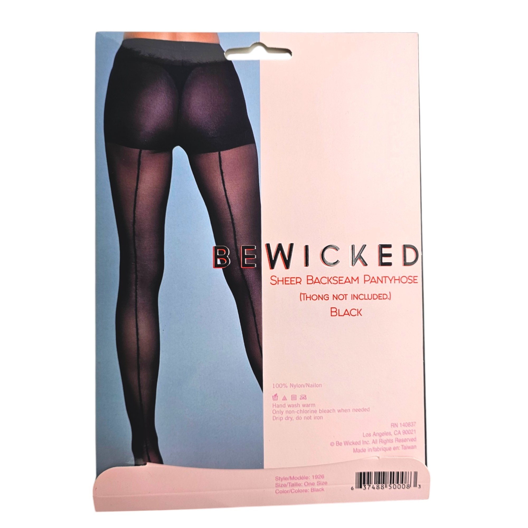 Walk Right Out Pantyhose Black | Vintage Glamour & Comfort