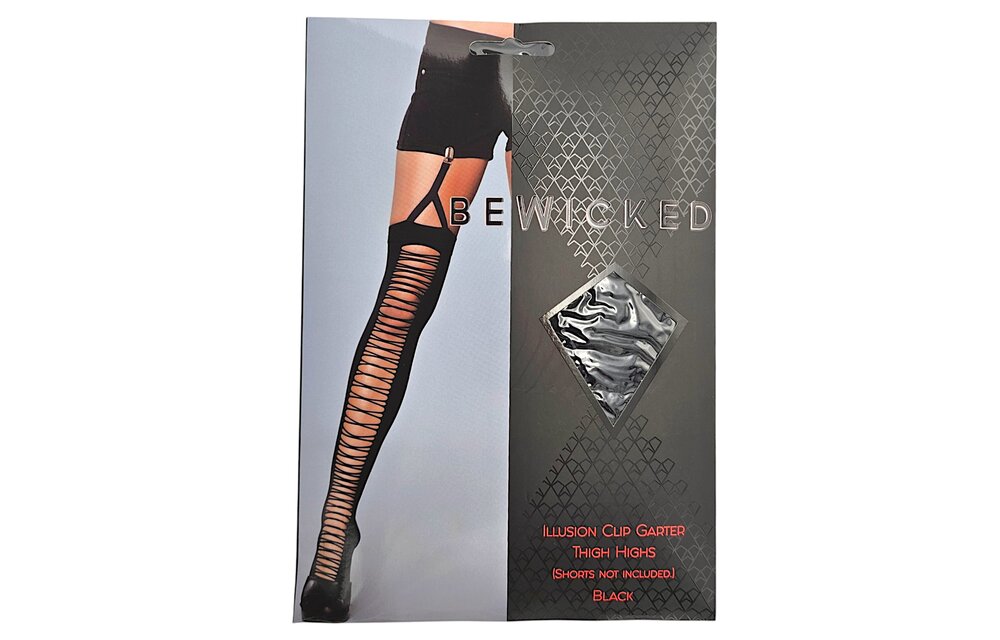 Illusion Clip Garter Dijhoge Kousen | Stijlvolle Elegantie