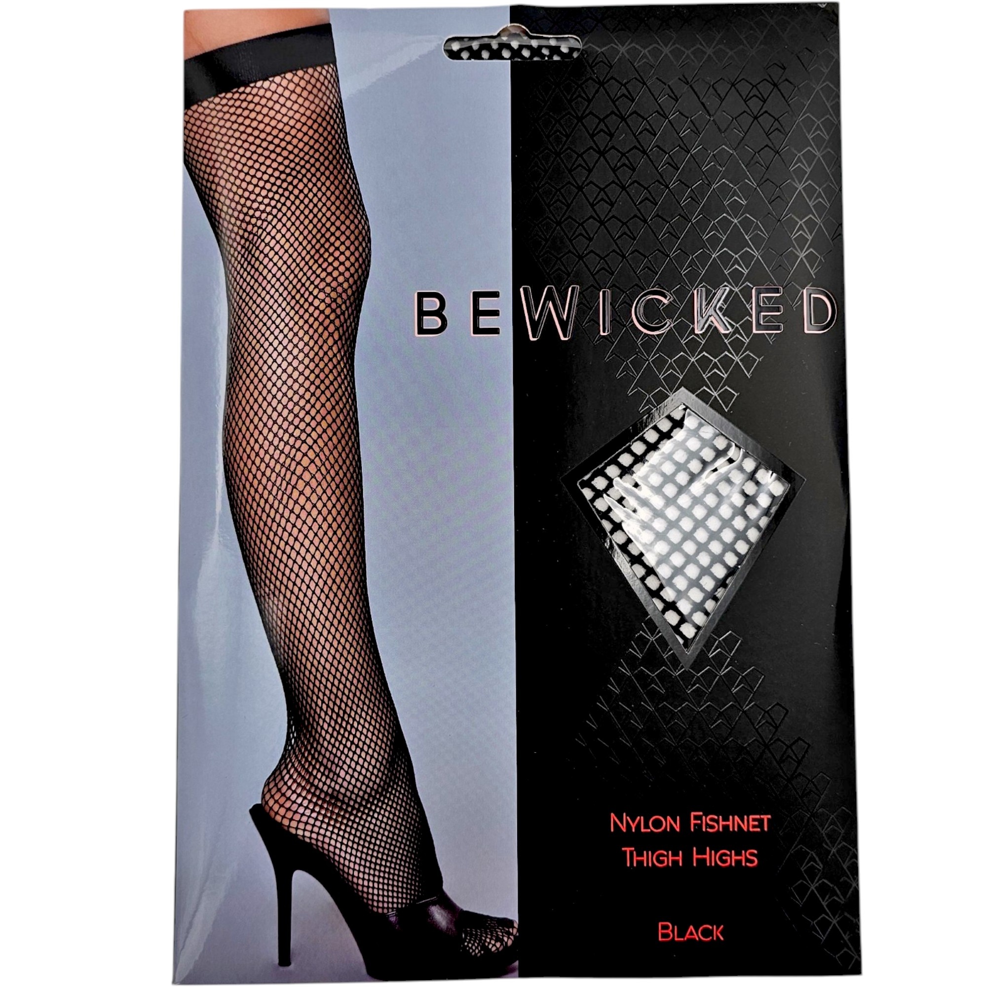 Nylon Fishnet Thigh High Stockings – Sturdy & Stylish, Various Colours