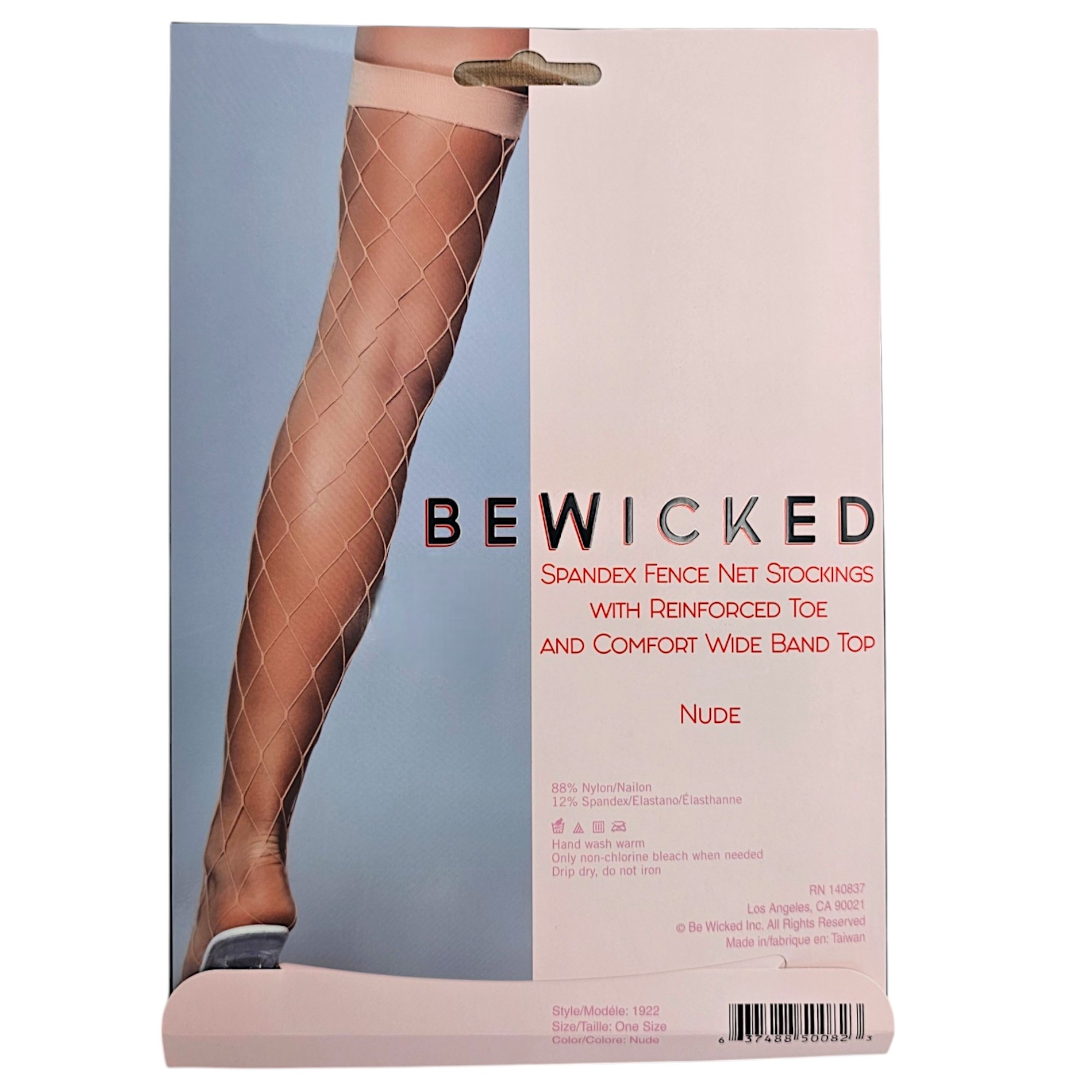 Wide Fishnet Thigh-High Stockings | Cool & Stylish Bewicked Blank