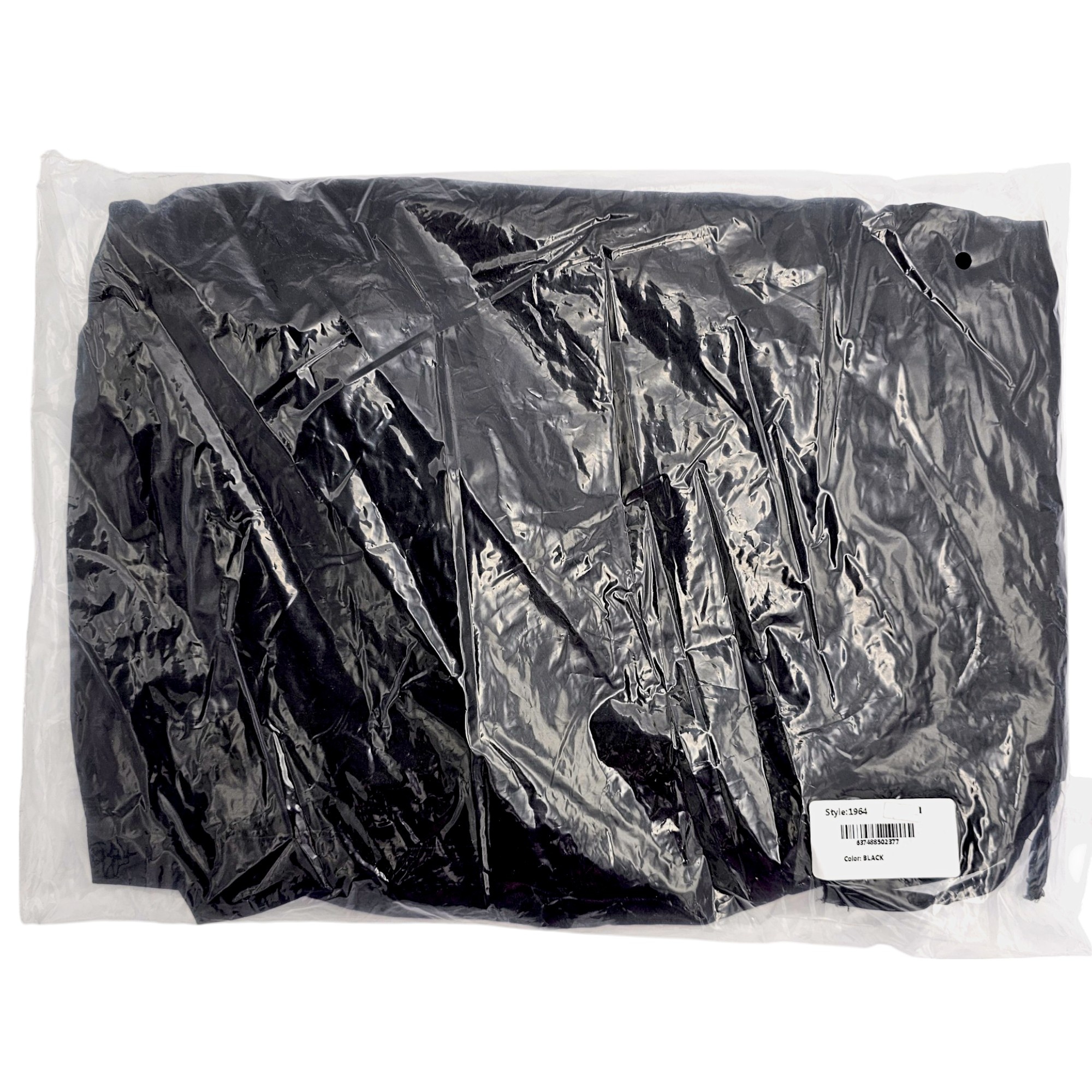 Amora Satin Kimono Black With Romantic Lace Heart