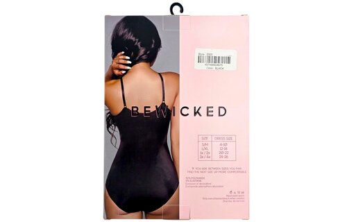 What A Waist Bodysuit Black | Slim & Seamless S/M