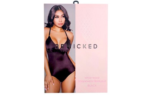 What A Waist Bodysuit Schwarz | Schlank & Nahtlos 1X/2X