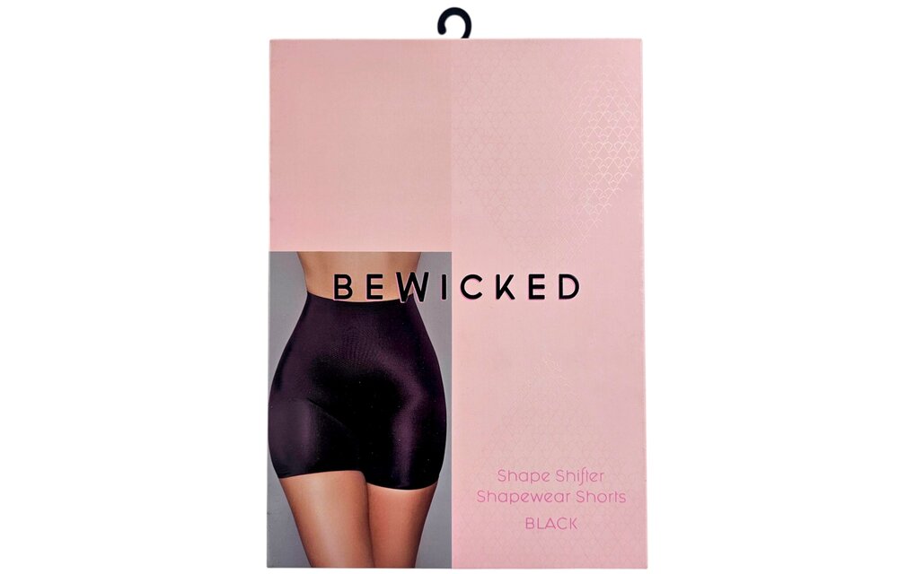 Shape Shifter Shapewear Shorts Black 1X/2X | Seamless & Anti-Slip