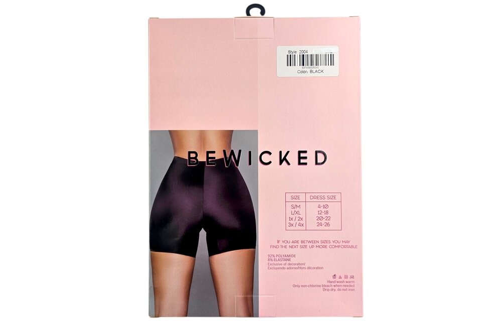 Shape Shifter Shapewear Shorts Zwart 1X/2X | Naadloos & Anti-Slip