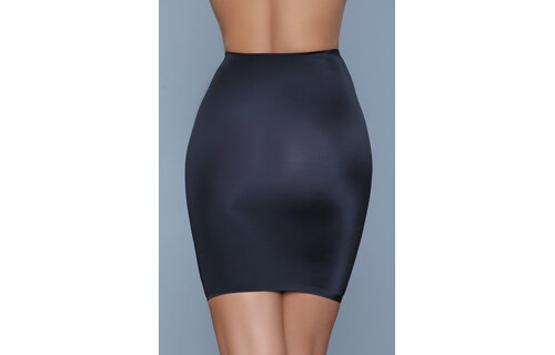 Slimin' Shapewear Slip Rok Zwart L/Xl | Naadloos & Hoge Taille