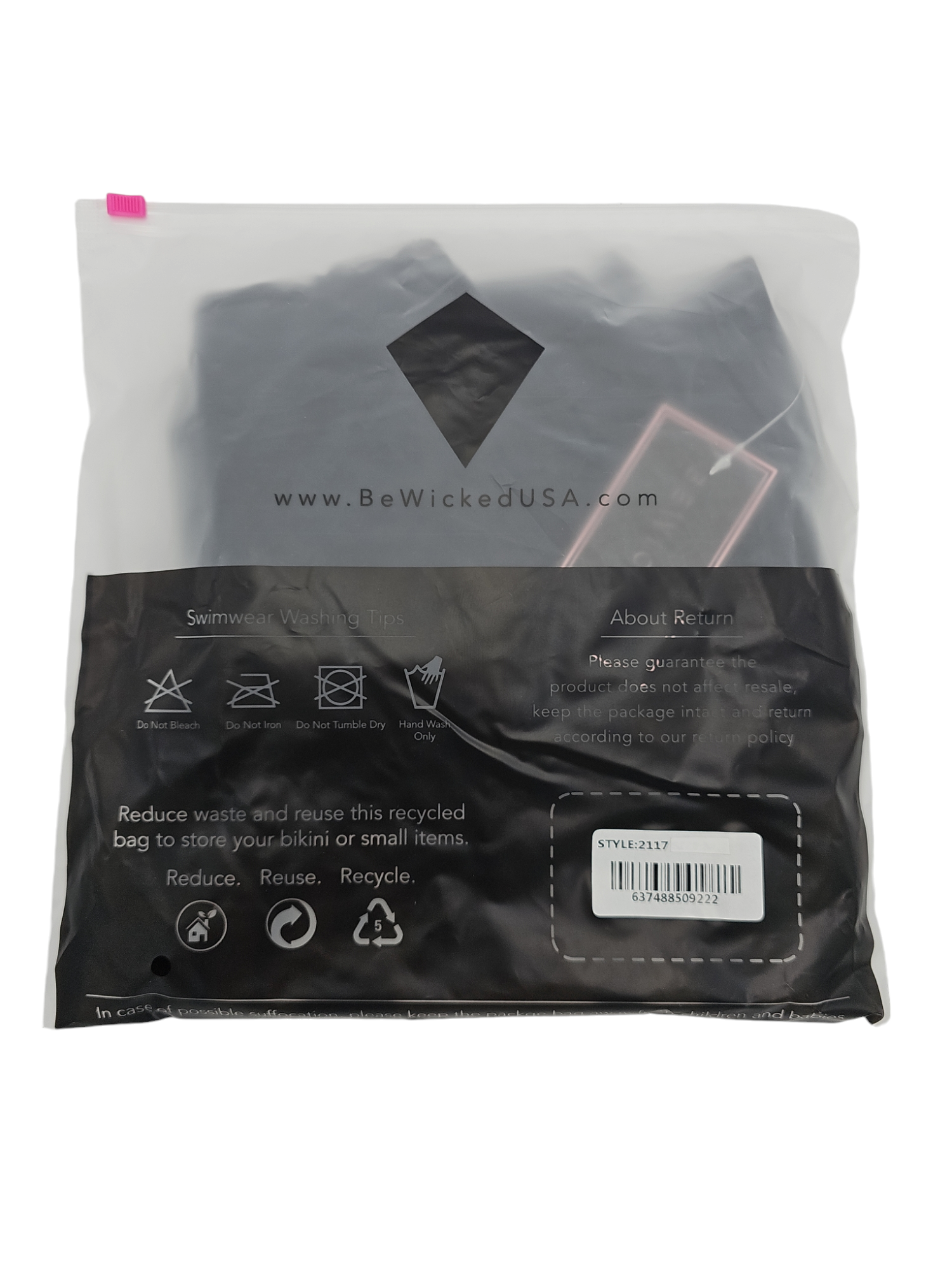 Rowen Badeanzug XL Schwarz | One-Shoulder Mesh Eleganz