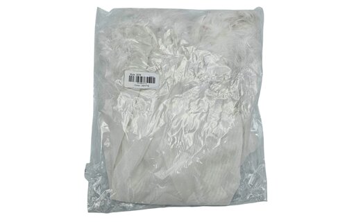 Farah Babydoll Set S/M – Luxuriöses Kunstfell & Mesh Weiß