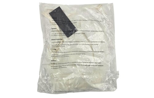 Farah Babydoll Set S/M – Luxury Faux Fur & Mesh White